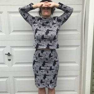 Ricky Viders Vintage 80s twinset turtleneck M